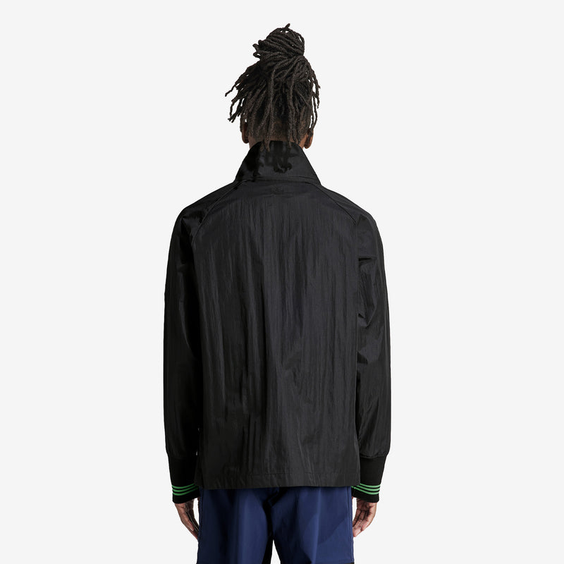 Wales Bonner Statement Nylon Track Top Black