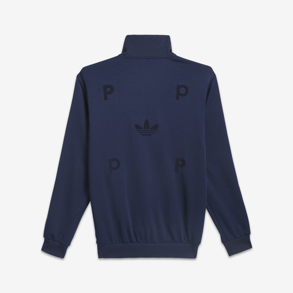 Pop Trading Company x Pop Beckenbauer Track Top Collegiate Navy | White