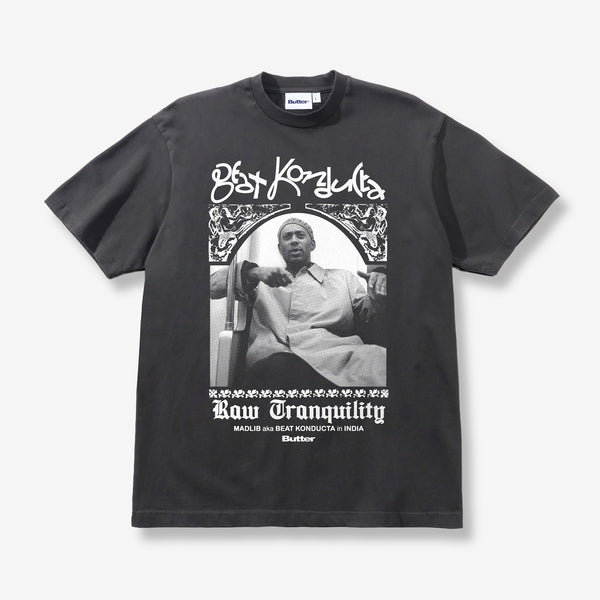 Madlib India T-Shirt Washed Black Tees