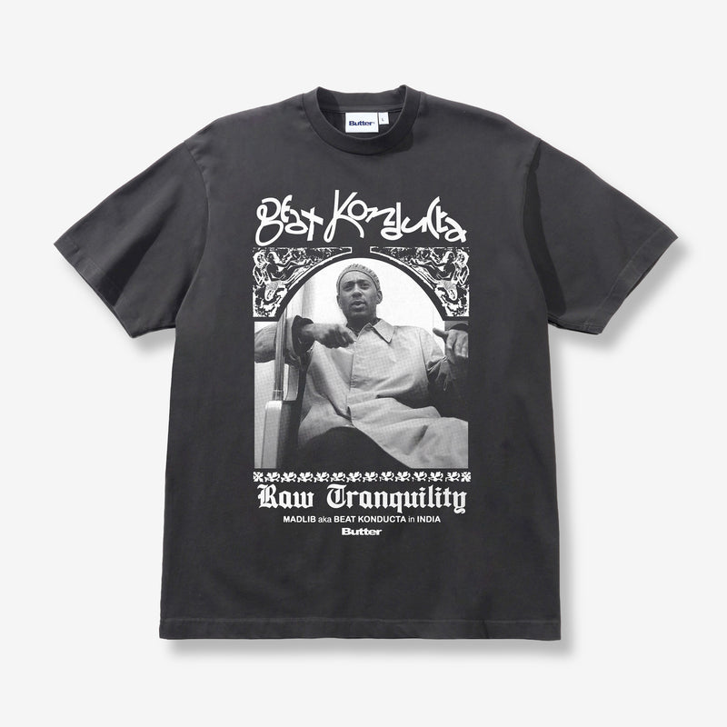 Madlib India T-Shirt Washed Black Tees