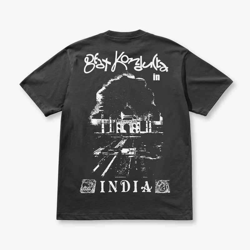 Madlib India T-Shirt Washed Black Tees