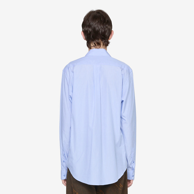 Classic Shirt Blue | White Stripe Shirts