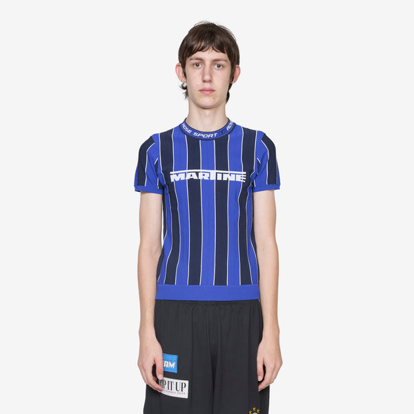 Logo Tight T-Shirt Blue Tees