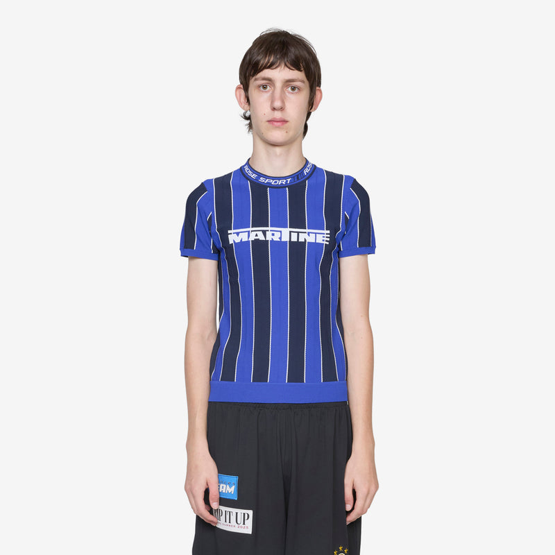 Logo Tight T-Shirt Blue Tees