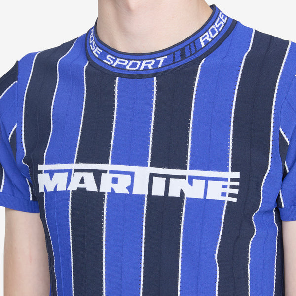 Logo Tight T-Shirt Blue Tees