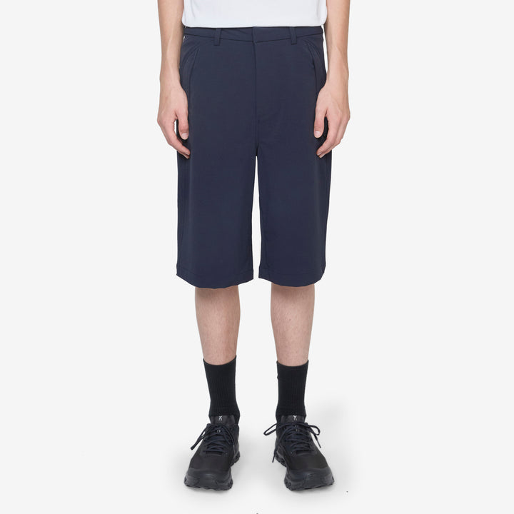 Light Soft Shell Shorts Dark Navy Front