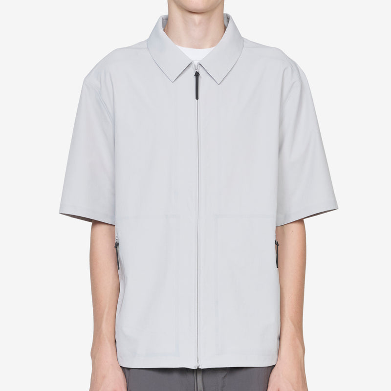 Technical Short Sleeve Shirt Light Grey Shirts