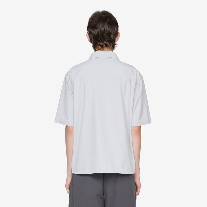 Technical Short Sleeve Shirt Light Grey Shirts