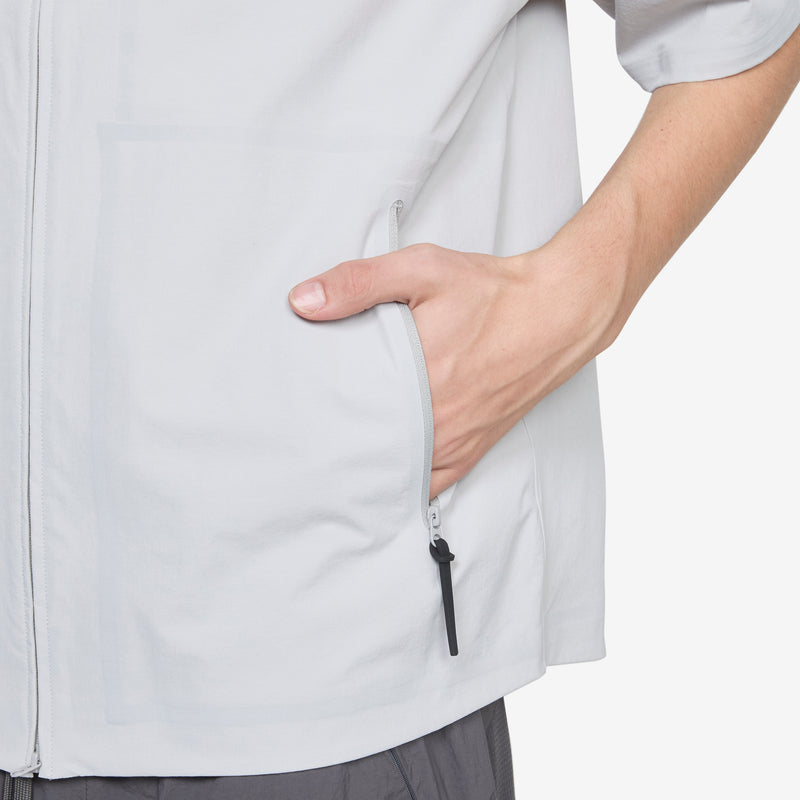 Technical Short Sleeve Shirt Light Grey Shirts