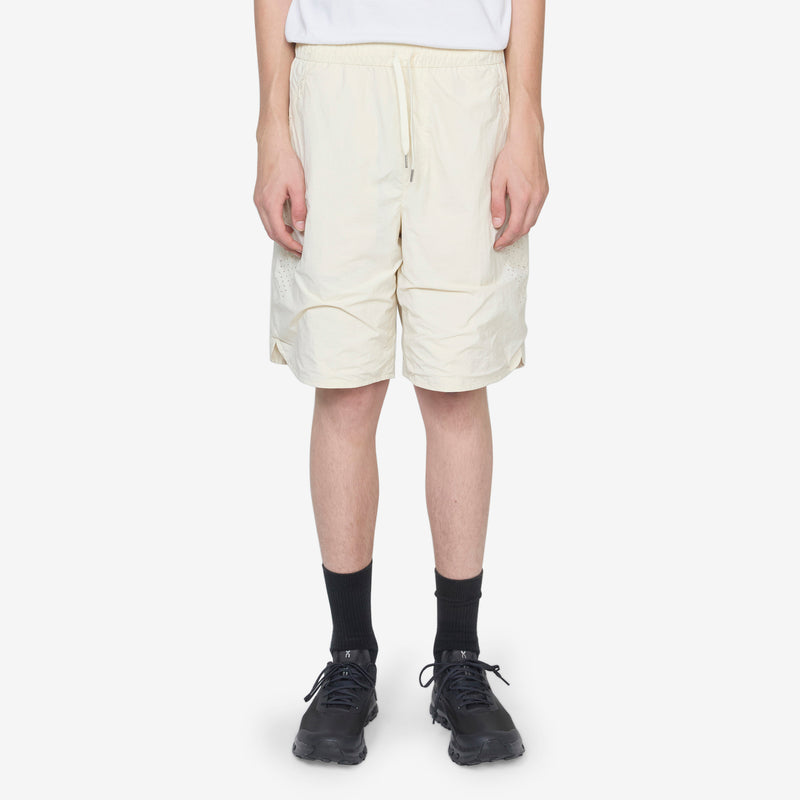 Light Technical Shorts Cream Shorts