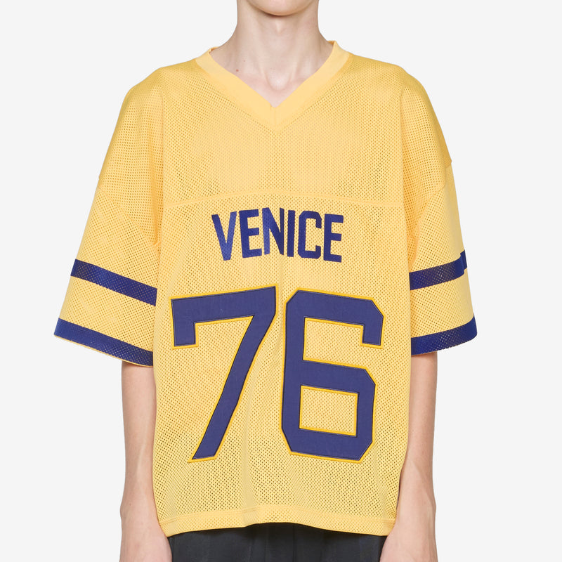 Venice 76 Football Top Yellow Tees