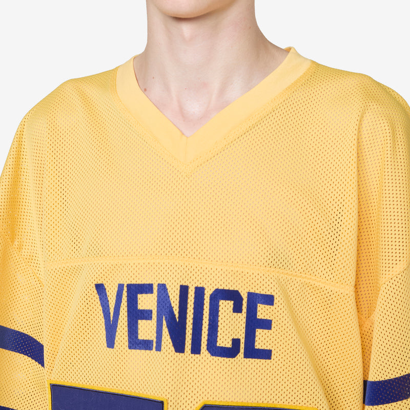 Venice 76 Football Top Yellow Tees