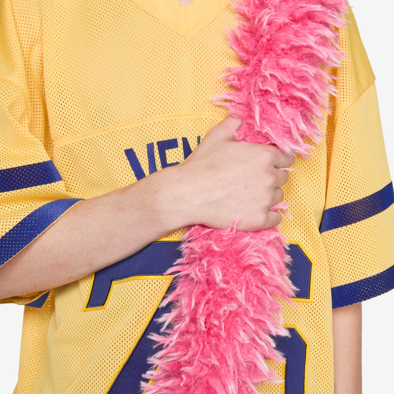 Faux Fur Messenger Bag Pink Bags