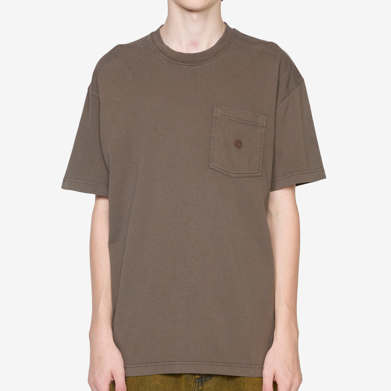 Pocket T-Shirt Brown Tees