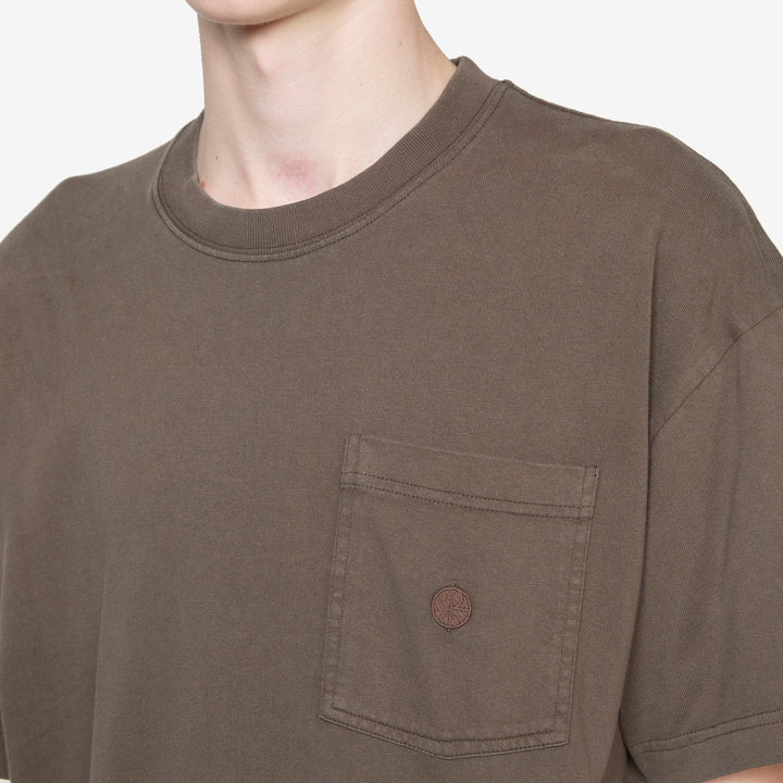 Pocket T-Shirt Brown