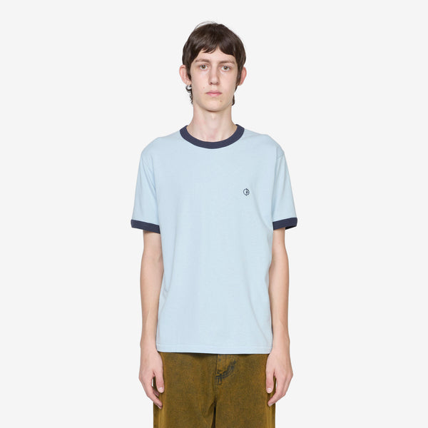 Ringer T-Shirt Light Blue | Navy Tees