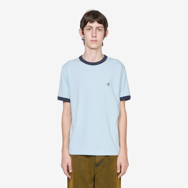 Ringer T-Shirt Light Blue | Navy Tees