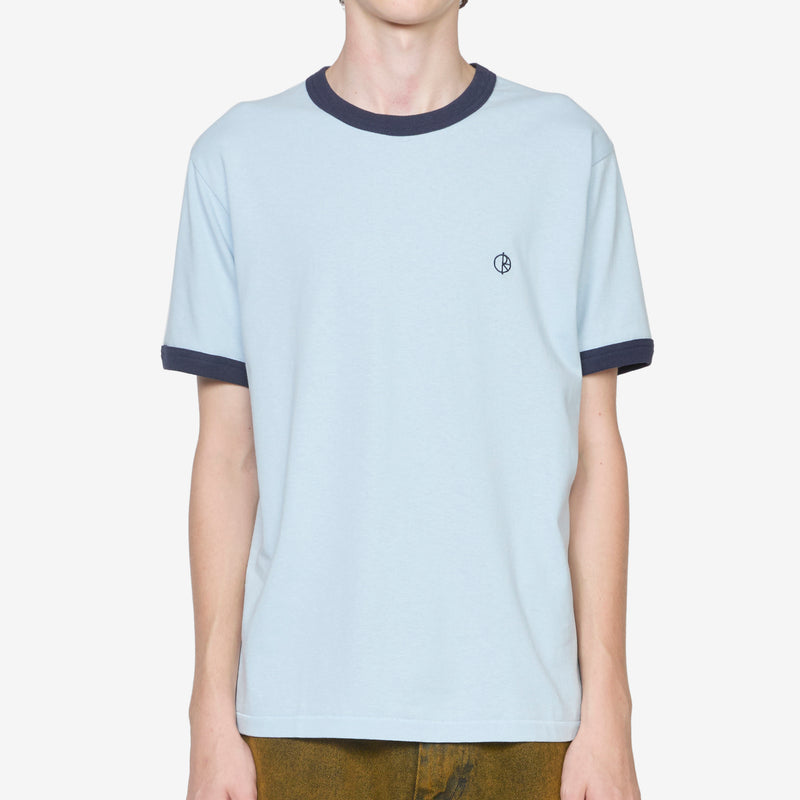 Ringer T-Shirt Light Blue | Navy Tees
