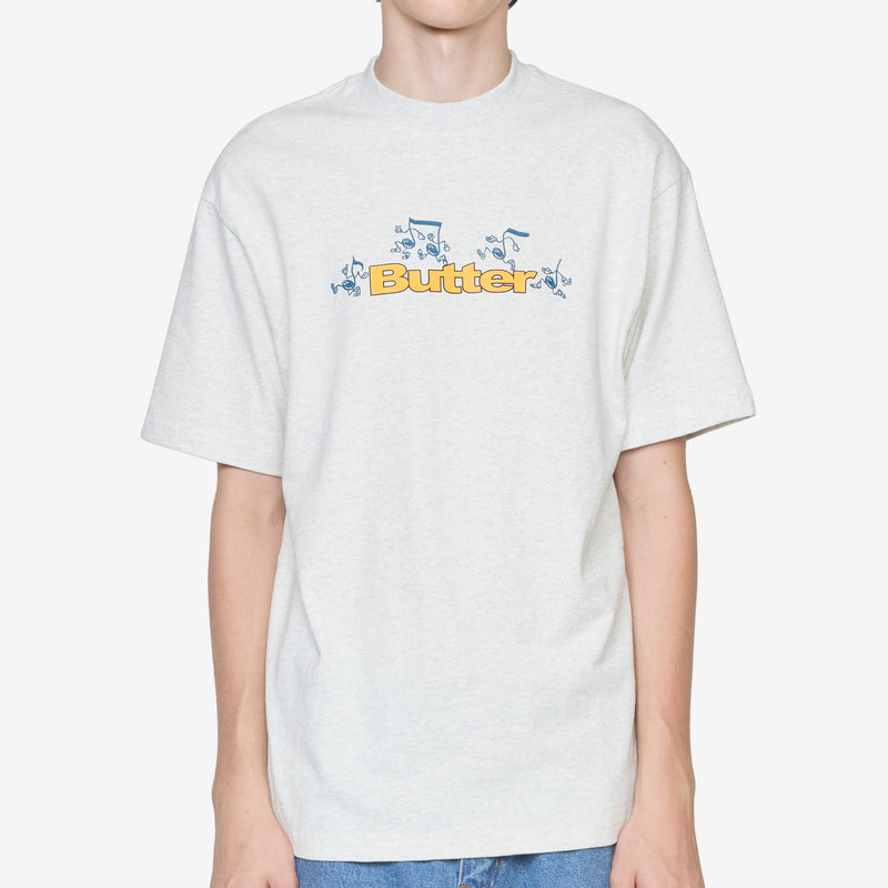 Tempo Logo T-Shirt Ash Tees