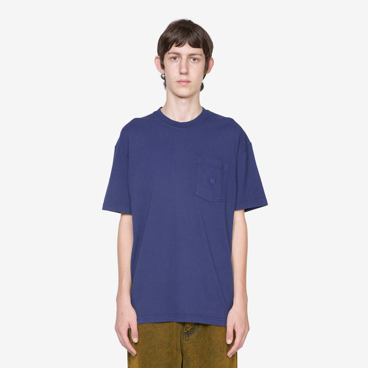Pocket T-Shirt Dark Blue Front