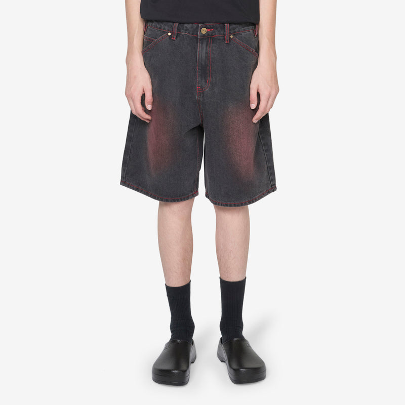Encounter Denim Shorts Tinted Washed Black Shorts