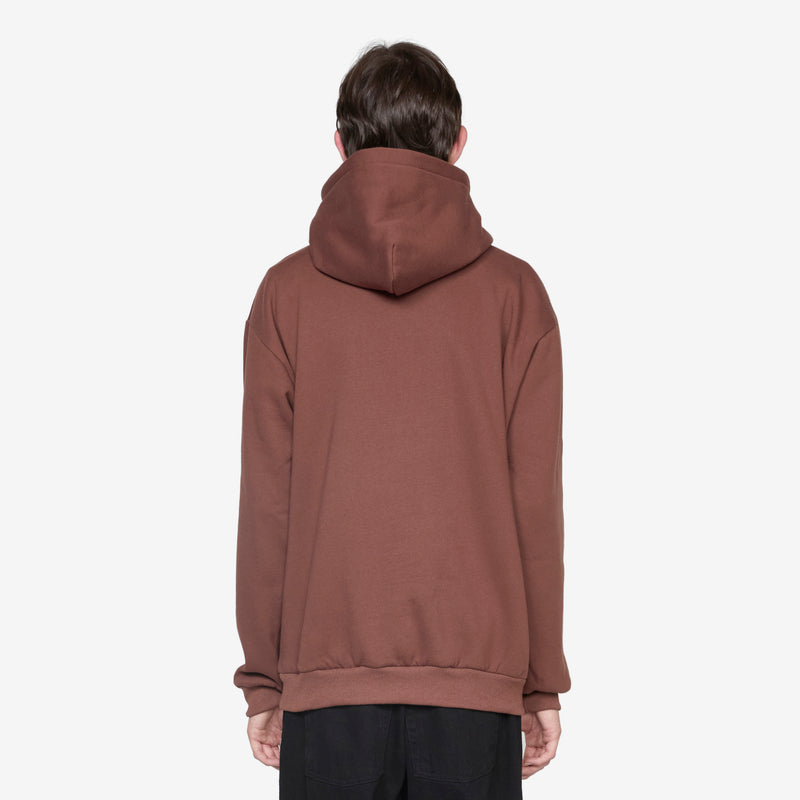 Tempo Logo Pullover Hood Chocolate Jumpers