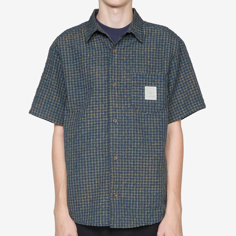 Equipment Short Sleeve Shirt Navy Shirts