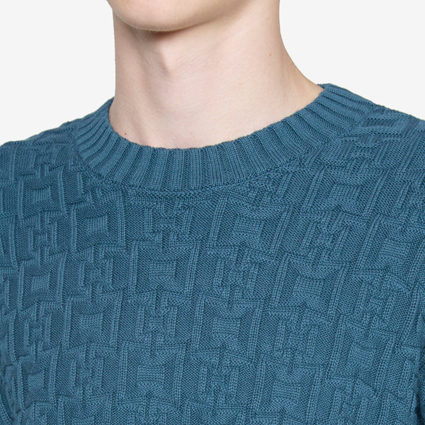 Alex Sweater Petrol Blue Jumpers