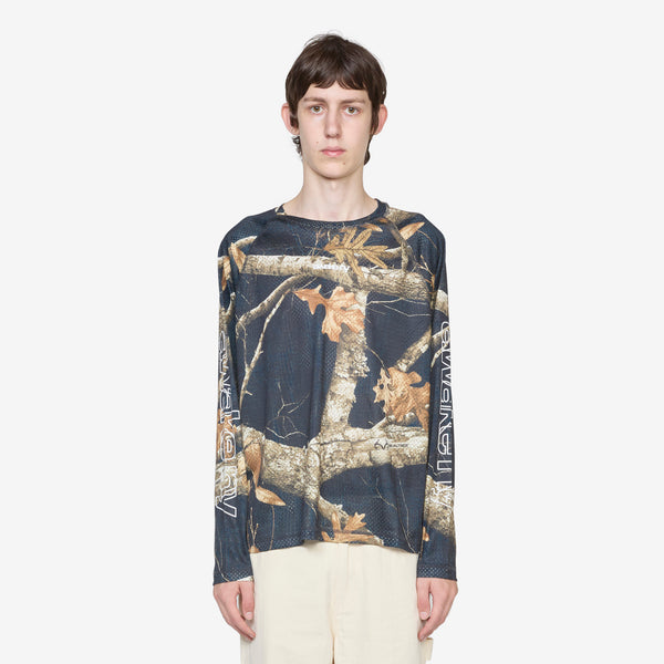 Mesh Longsleeve Top Shadow Tees