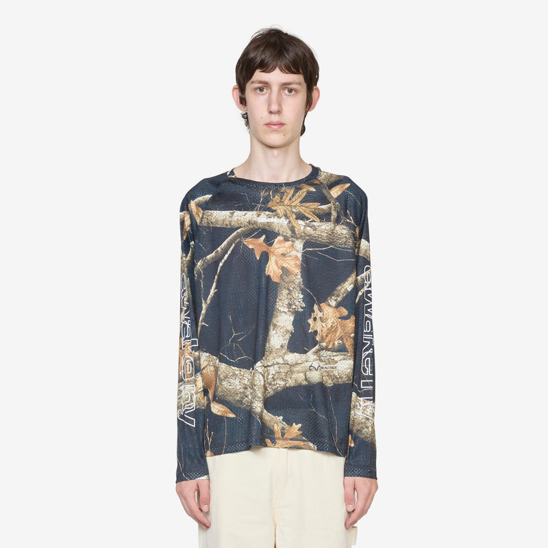 Mesh Longsleeve Top Shadow Tees