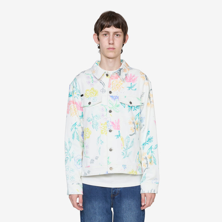 Declan Jacket White Front