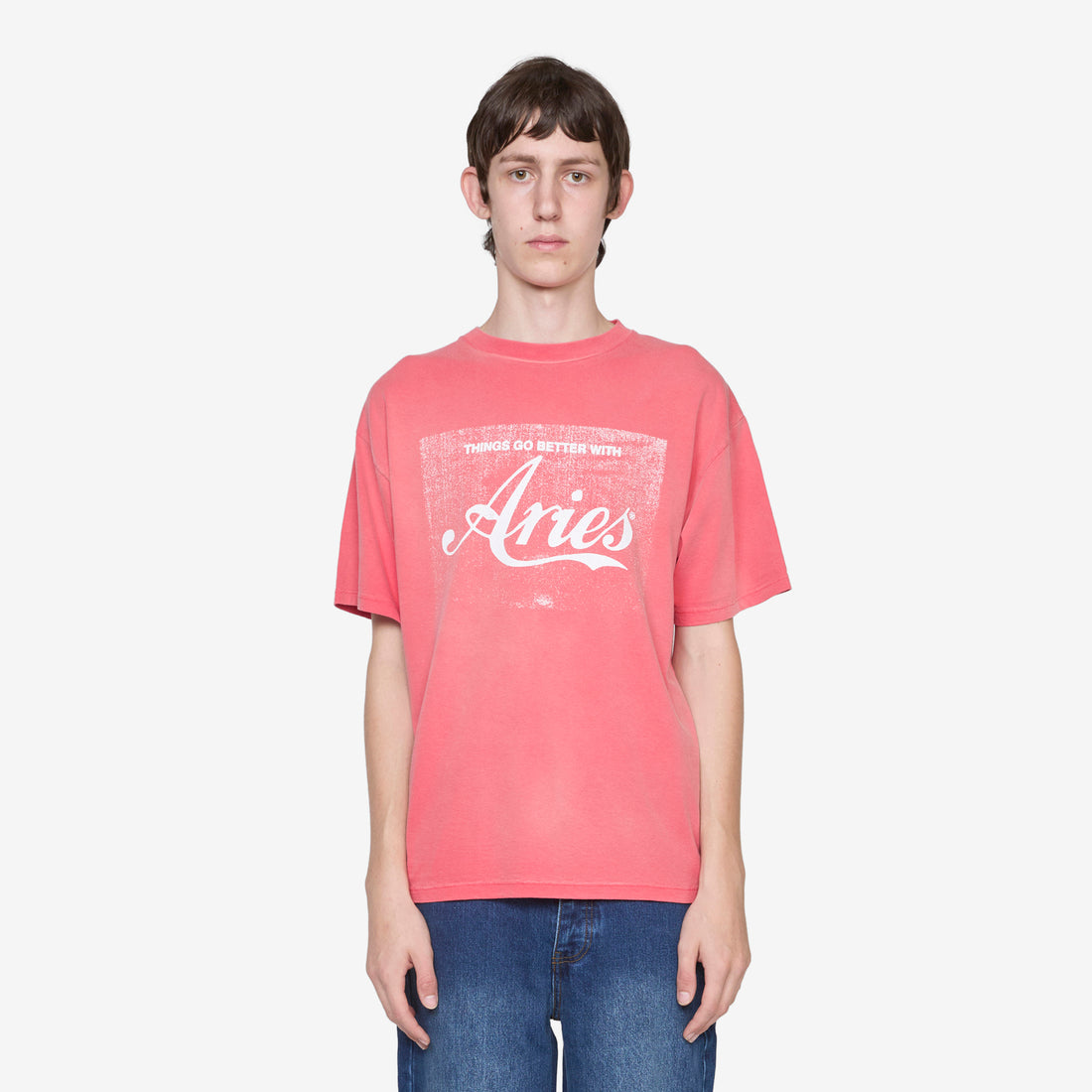 Sunbleached Cola T-Shirt Red Tees