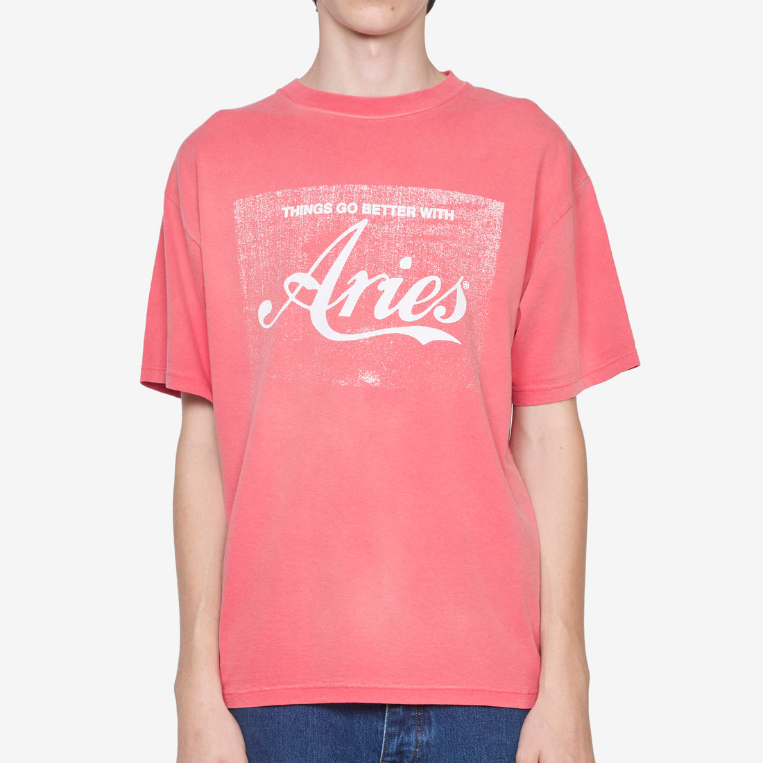 Sunbleached Cola T-Shirt Red Tees