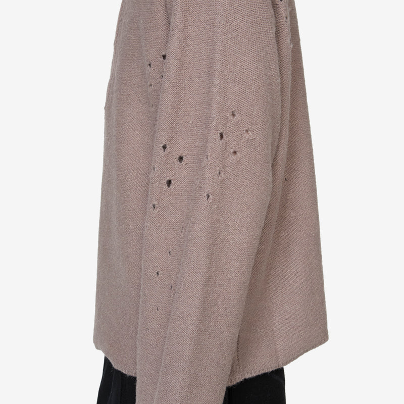 Mohair Polo Taupe Jumpers