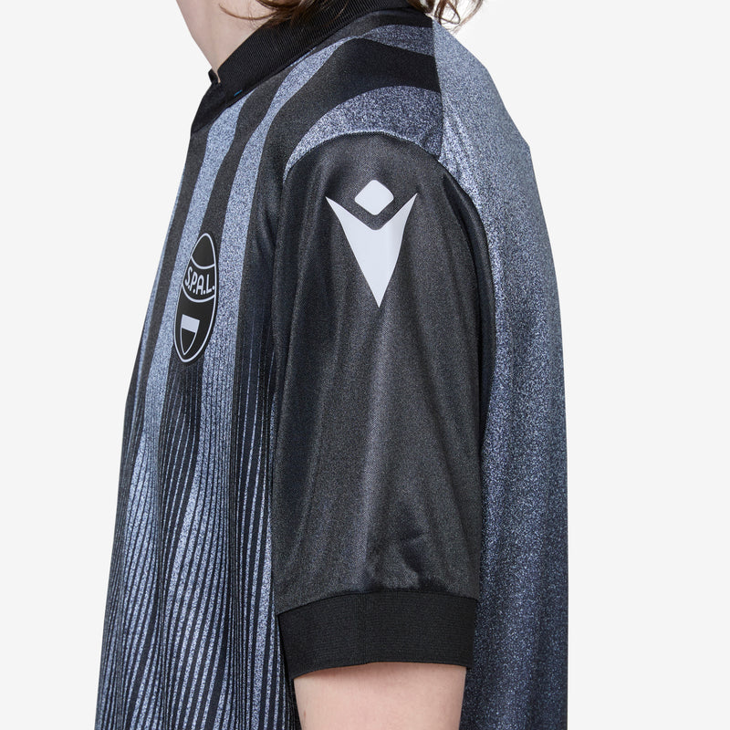 S.P.A.L. x Away Jersey 2024/25 Black | Silver Tees