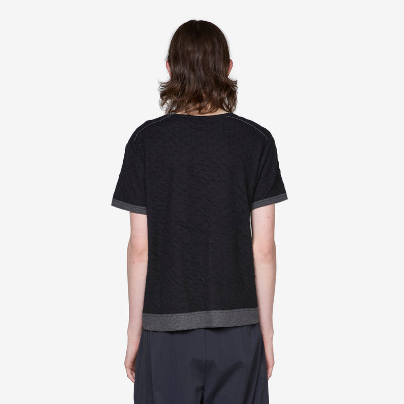 Reverse T-Shirt Black | Grey Tees