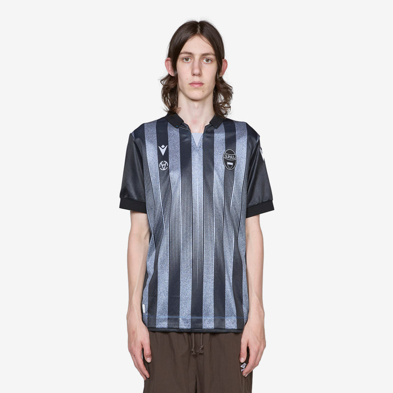 S.P.A.L. x Away Jersey 2024/25 Black | Silver Tees