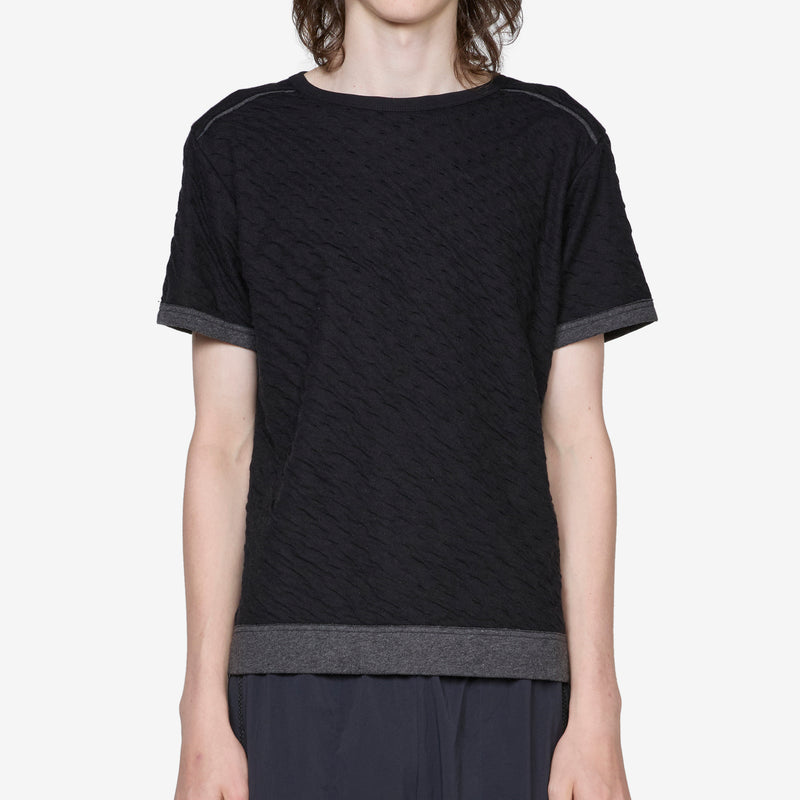 Reverse T-Shirt Black | Grey Tees