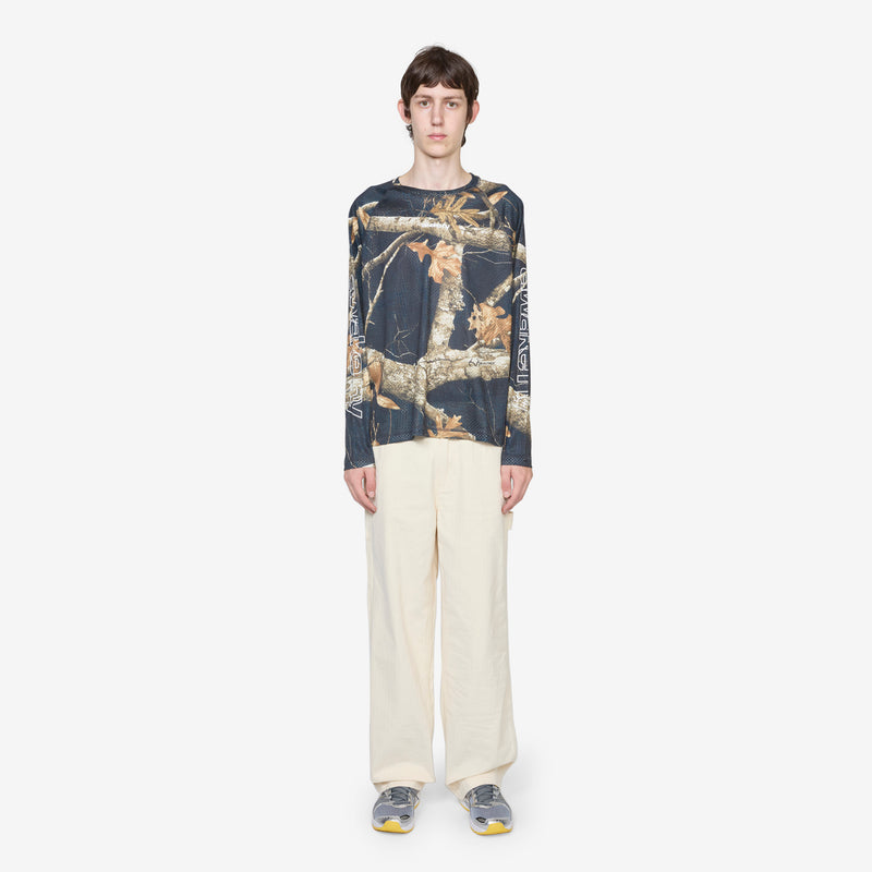 Mesh Longsleeve Top Shadow Tees