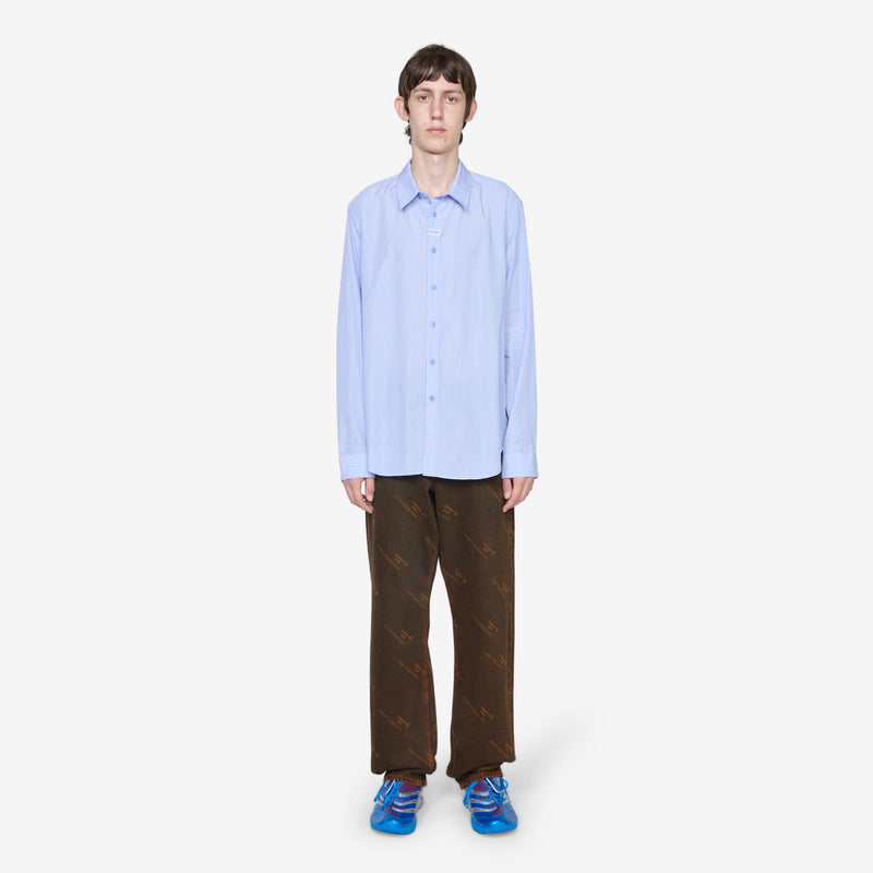 Classic Shirt Blue | White Stripe Shirts