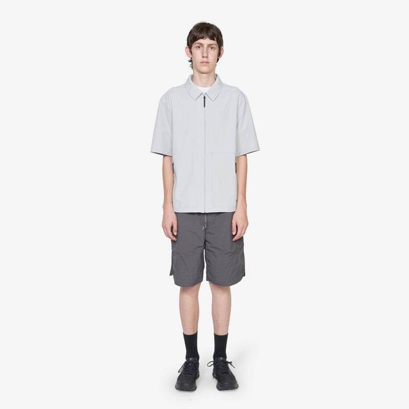 Technical Short Sleeve Shirt Light Grey Shirts