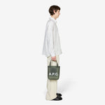Lou Tote Small Transparent Khaki