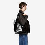 Ninon Tote Metallic Black