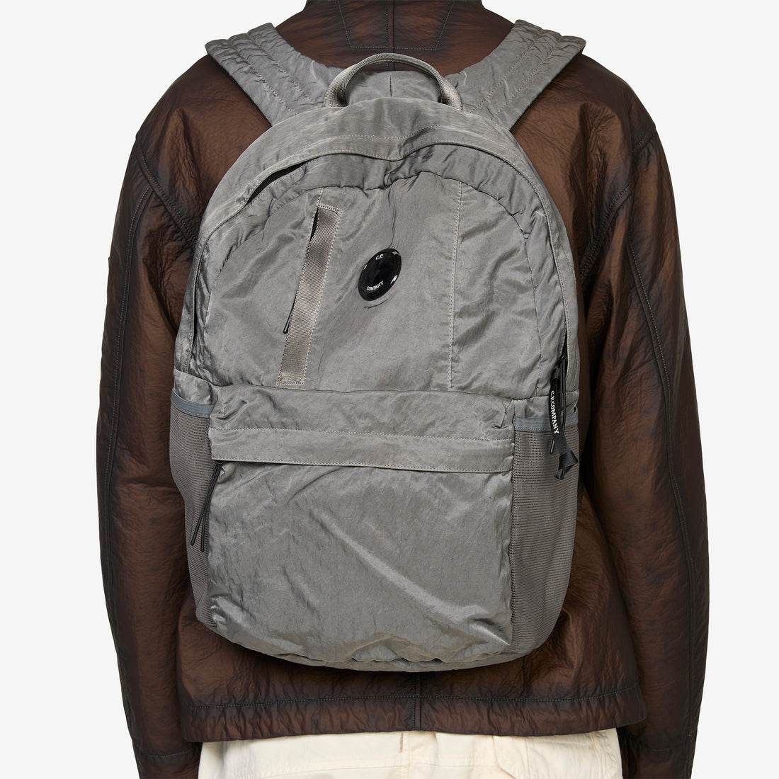 Nylon B Lens Backpack Gunmetal Bags