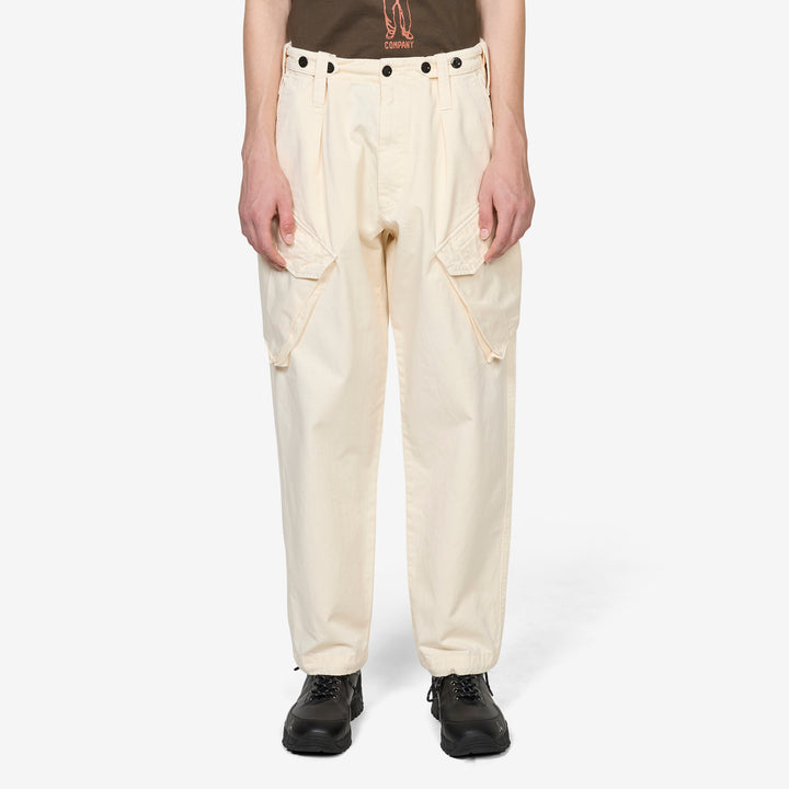 Gabardine Cargo Pant Pistachio Shell Front