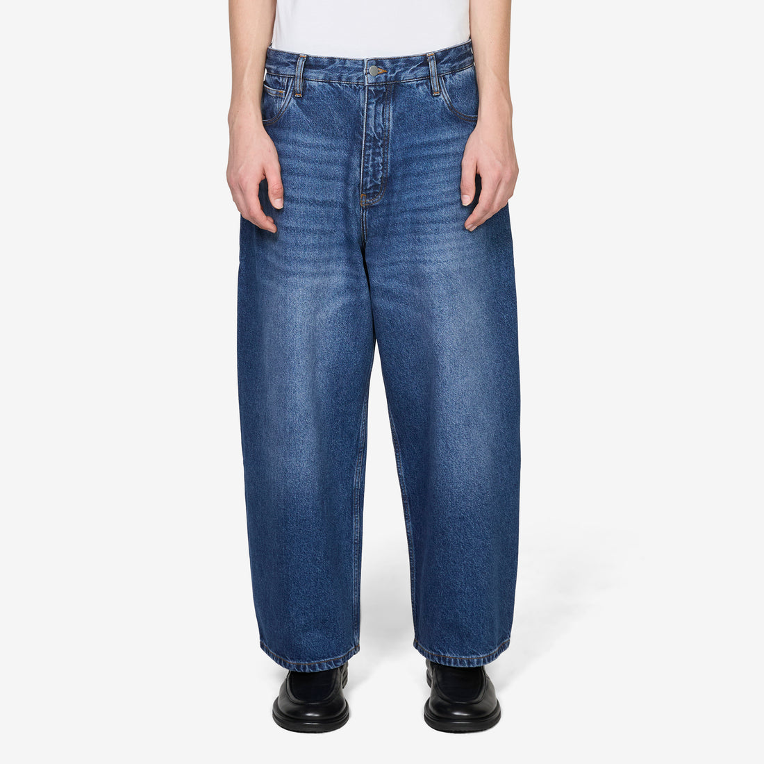 Paolo Pant Worn Wash Indigo Pants