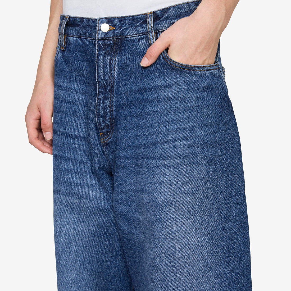 Paolo Pant Worn Wash Indigo Pants