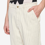Meandering Pants Off White