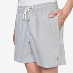 5.75-Inch Traveler Classic Swim Trunk New Olive Seersucker