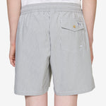 5.75-Inch Traveler Classic Swim Trunk New Olive Seersucker